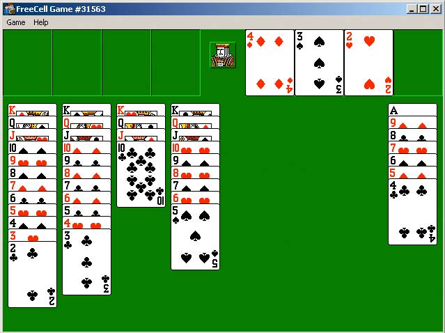 Freecell Card Game Windows XP Edition 
