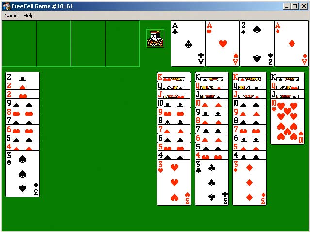 Play Freecell Windows XP